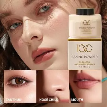 Матирующая фиксирующая пудра. Шелковистая основа для лица, контролирующая жирность, впитывающая жир и воду, скрывает поры и фиксирует макияж. natural color