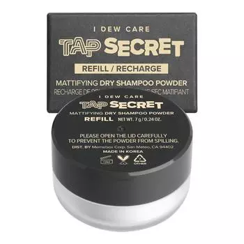Матирующий сухой шампунь I DEW CARE Tap Secret, сменная упаковка 7 г