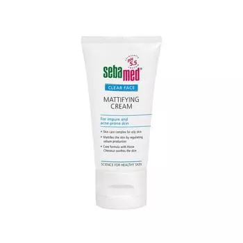 Матирующий Увлажняющий крем SEBAMED Matte Clear Face 50 мл 50 ml