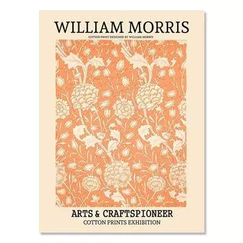 Матисс Плакат Коралловый Лист Пикассо Танцоры Линия Лица Холст Картина Цветочный Рынок Уильям Моррис Настенная Картина Декор Комнаты 21cm30cm NoFrame