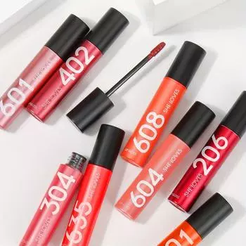 Матовая бархатная глазурь для губ, водостойкая помада, чашка с антипригарным покрытием, не выцветает, блеск для губ, легко носить с собой, подходит для новичков 1#