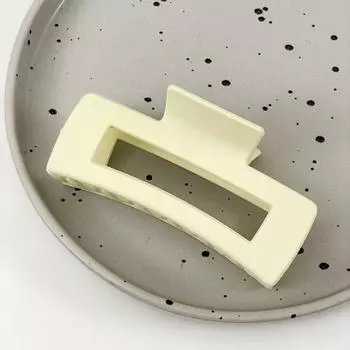 Матовая черная заколка для волос для женщин, элегантные заколки для волос, большие заколки для волос, заколки для девочек, аксессуары для волос в корейском стиле