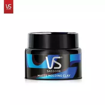 Матовая глина для формования волос Sassoon Формула на водной основе легкая, легко моется, не липкая, натуральная вулканическая грязь, состав с пчелиным воском, натуральный матовый