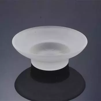 Матовая и прозрачная стеклянная мыльница для ванной комнаты, сменная мыльница для ванной комнаты прозрачный