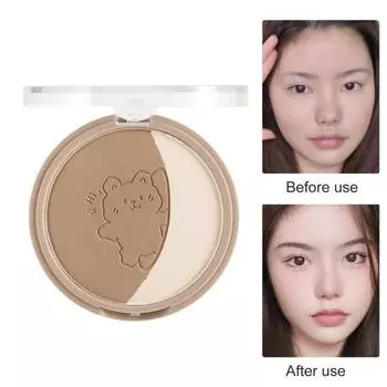 Матовая контурная палитра для контуринга лица Natural Blends Easy Highlighter для девочек 1