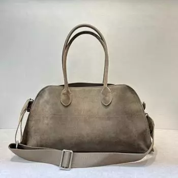 Матовая кожаная сумка, новая вещь, большая вместительная сумка-тоут, кожаная универсальная сумка через плечо для поездок на работу для женщин 42x23x22cm синий