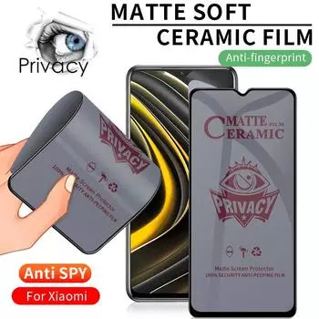 Xiaomi Mi 12 11T 10T Poco X6 X5 X4 X3 Redmi Note 14 13s 13 12s 12 8 9 9s 11s 11 10s 10 Pro 9C 9T 10C 12C 13C 14C Мягкая матовая защитная пленка для экрана Mi 11 Lite