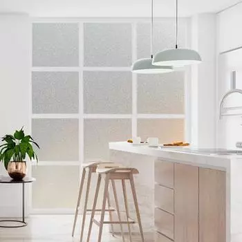 Матовая пленка для окон, солнцезащитная тонировочная пленка для окон для дома, неклейкая, статическая, липкая, покрытие для двери ванной комнаты 30x200cm