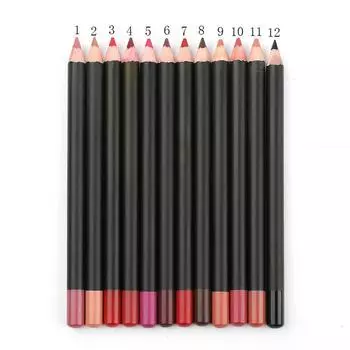 Матовая подводка для губ Водостойкая многофункциональная губная помада Стойкая и легко окрашивается 01