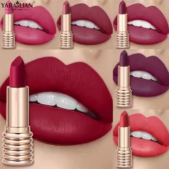 Матовая помада Mist Matte Lipstick Стойкая водостойкая помада для сохранения цвета Помада Mist Velvet Lip Gloss Lipstick 01#