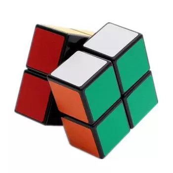 Матовая поверхность 2x2 Magic Cube 2x2x2 Кубики Профессиональные соревнования-головоломки Cubo Magic Cubes для детей чёрный