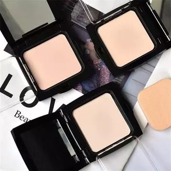 Матовая пудра для лица, прессованная основа, пудра для макияжа, рассыпчатая пудра, водостойкая, долговечная, консилер для контроля жирности, косметика