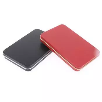 Матовая пустая магнитная палитра теней для век с блестками для макияжа Коробка для дозирования красный