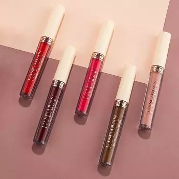 Матовая жидкая губная помада для женщин с антипригарным покрытием, 2,5 мл #9