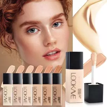 Матовая жидкая основа Водостойкая стойкий увлажняющий осветляющий полнопокрывающий консилер CC кремовая основа профессиональная косметика 01