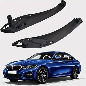 Матово-черная ручка двери автомобиля F30 F32 для BMW 3 4 серии 2012-2019 M3 M4, передняя задняя левая правая боковая ручка двери автомобиля для BMW