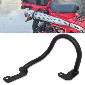 Матово-черная защитная накладка на выхлопную трубу, защитная дуга Совместимые модели Honda CT125 Hunter Cub Все модели
