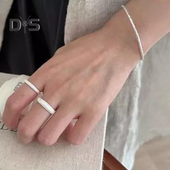 Матовое кольцо, регулируемое кольцо-отверстие, сверкающее, мечтательное, звездное, небо, сплав, кольцо, женское, ювелирное украшение для вечеринки, свидания, повседневной носки A