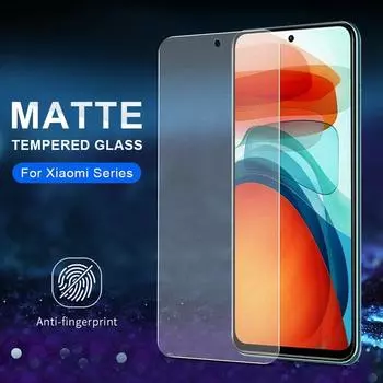 Матовое закаленное стекло для защиты экрана Xiaomi Redmi Note 8 9 9s 11s 13 13s 12 12s 10 Pro 10s 9A 9C 9T Mi 11 Lite 11T X6 X5 X4 X3 NFC 12C 13C Poco X3 Pro