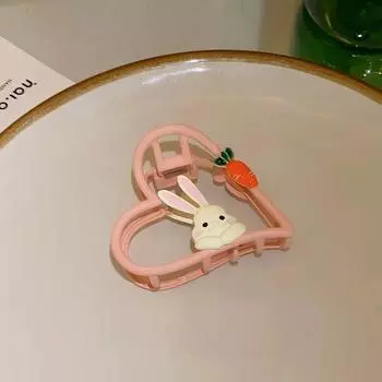 Матовые мультяшные заколки для волос с животными Женские милые металлические мини-заколки для волос Корейские полые зажимы-крабы Акула Аксессуары для волос для девочек