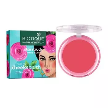 Матовые румяна: оттенок Розовое обещание (6 г), Starstruck Matte Blush Promise In Pink, Biotique
