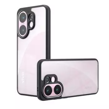 Матовый акриловый чехол PC+TPU для VIVO X200 FE X200FE Роскошный противоударный защитный прозрачный жесткий бампер для VIVO S30 Pro Mini For VIVO S30Pro mini прозрачный