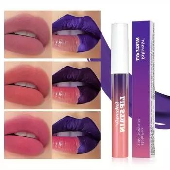 Матовый бархатный отрывной блеск для губ, очаровательный макияж губ, стойкий и водостойкий