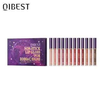 Матовый блеск для губ, чашка с антипригарным покрытием, невыцветающий блеск для губ, стойкий, не обесцвечивающий набор жидких помад для макияжа