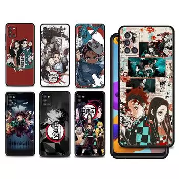 Матовый чехол для телефона Samsung A02s A71 A52 A21s A72 A31 A32 4G A41 A51 A12 A73 A22 A53 A13 A23, матовый чехол для телефона «Убийца демонов» Kimetsu No Yaiba Samsung A71