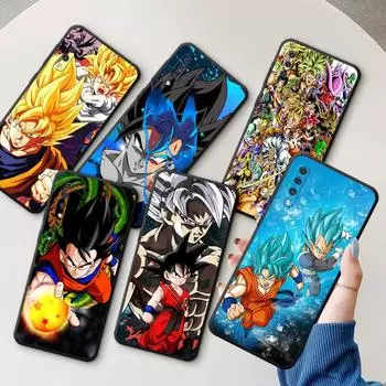 Матовый чехол для телефона Samsung Galaxy A20e A20s A20 A04 A03 A71 A40 A30 A50 A01 A51 A10 A70, силиконовая задняя крышка, аниме Дракон Супер Samsung A10