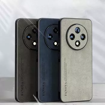 Матовый чехол из искусственной кожи ягненка для OPPO Reno 12 Pro 12F 11F 11 10 Pro Plus, противоударный силиконовый чехол с мягкой рамкой For Reno 12 F красный