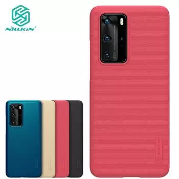 Матовый чехол NILLKIN для Huawei P40 Pro, ультратонкий матовый нескользящий жесткий чехол Huawei P40 Pro золотой