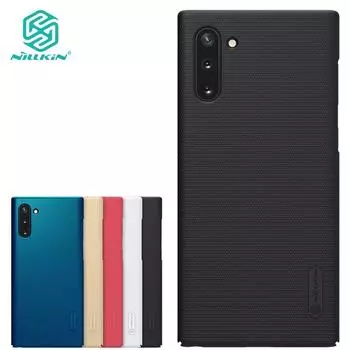Матовый чехол NILLKIN для Samsung Galaxy Note 10 5G с ультратонкой матовой твердой обложкой Galaxy Note10 / 5G чёрный