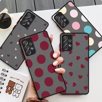 Матовый чехол с цветами для Samsung Galaxy A52 A12 A51 A32 A21s A71 A32 5G A12 A22 A53 A70 A50 A30 Жесткий чехол для телефона Samsung A71 5G