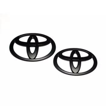 Матовый черный Hiace (Серия 200) Стандартный набор эмблем T Mark