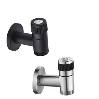 Матовый/черный кран для стиральной машины 3/4 , настенный кран из нержавеющей стали 304 для холодного водопровода, для дома и сада