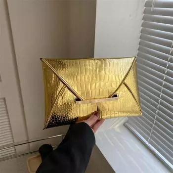 Матовый глянцевый конверт клатч чехол стиль мобильный телефон сумка модный кошелек путешествия серебряный