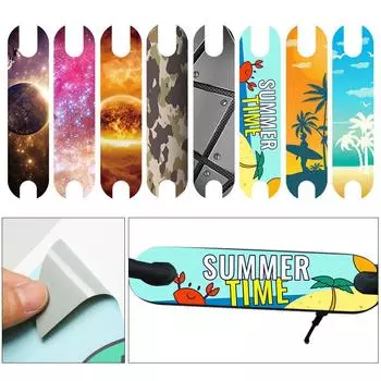 Матовый коврик для украшения, аксессуары для электрических скутеров, накладки на педали скутера, водонепроницаемая наклейка для солнцезащитного крема 12