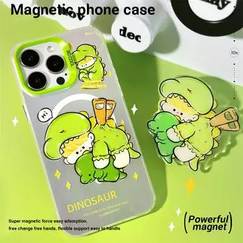 Матовый магнитный чехол Zhitai для iPhone 15P/13, iPhone 12 и Huawei Mate 60 с подставкой. iPhone 16 Plus