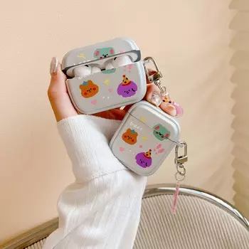 Матовый медведь Коала собака щенок брелок милый беспроводной Bluetooth чехол для наушников для Apple Airpod 1 2 Pro 2nd 3 зарядное устройство Capa For Airpods 1 2