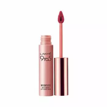Матовый мусс для губ + румяна Слива (9 г), Weightless Matte Mousse Lip & Cheek Color Plum Feather, Lakme 22.75