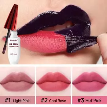 Матовый отшелушивающий розовый блеск для губ Outline Contour Tattoo Lip Stain Водостойкий устойчивый к отрыванию натуральный оттенок для губ