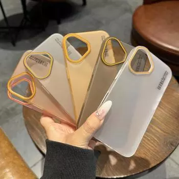 Матовый прозрачный чехол для телефона iPhone 16 15 Pro 14 Plus 13 12 Pro Max 11 противоударный защитный чехол для объектива конфетного цвета жесткий чехол для ПК iPhone 16 чёрный