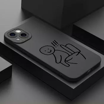 Матовый силиконовый чехол Matchman для телефона Iphone 14 Pro Max, чехлы для iPhone 13 12 11 Xs Max Xr X 7 8 Plus 14, противоударный мягкий чехол из ТПУ iPhone x