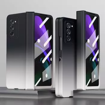 Матовый стеклянный защитная пленка для Samsung Galaxy Z Fold 3 5g Fold3 Fold2 Fold 2, сумка для телефона с защитой от падения, принципиально for Galaxy Z Fold 3