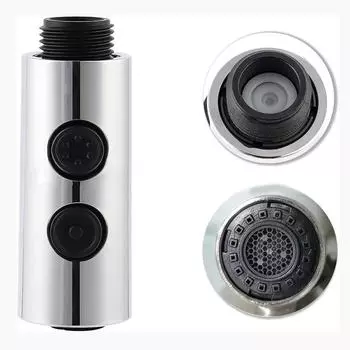 Матовый выдвижной излив Электрогальванический смеситель Шланг