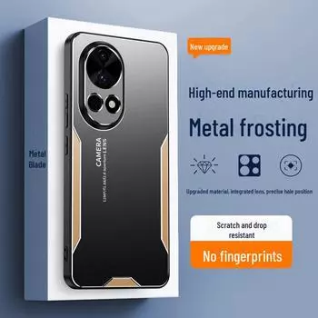 Матовый защитный чехол для Huawei Nova 12 Vitality, Nova 12 Pro и Nova 11 SE с полной защитой объектива. Huawei Nova12pro