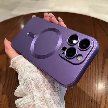 Матовый защитный чехол для камеры для Iphone 14 13 12 11 Pro Max X Xr Xs Max Plus, магнитный чехол для беспроводной зарядки For iPhone 12 Pro