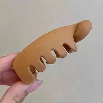 Матовый зажим-краб Зажим-одно слово Зажим-банан Высокий хвост Вертикальные зажимы Женская мода Хвост Скрученная заколка Заколка-краб Заколка для волос