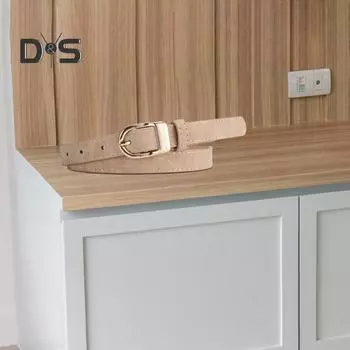 Матовый женский ремень с несколькими отверстиями, регулируемая длина, металлическая пряжка, пояс из искусственной кожи, платья, рубашки, свитера, пальто, ремень розовый